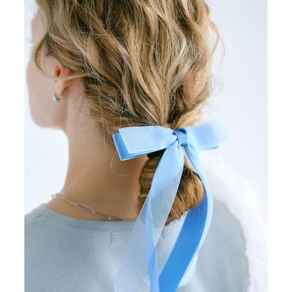 『タイムセール実施中』ZOZO問い合わせ番号:99113283ショップ:Rora，ローラブランド:Lady Rora，レディーローラ商品名:カノン オーガンジー ロングリボン ヘアゴムカテゴリ:ヘアアクセサリー>ヘアゴムブランド品番:...