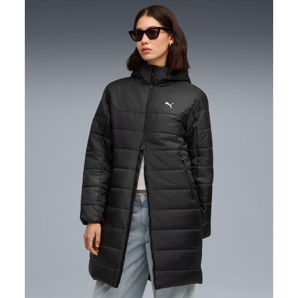 『セール実施中』ZOZO問い合わせ番号:99114354ショップ:PUMA STORE ZOZO，プーマストアゾゾブランド:PUMA，プーマ商品名:PUMA プーマ ウィメンズ ESS フーデッド パデッド ジャケットカテゴリ:ジャケット/...