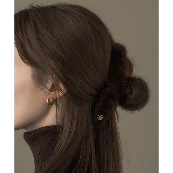 ZOZO問い合わせ番号:99114626ショップ:euphoria，ユーフォリアブランド:muku，ムク商品名:HAIRCLIP/FAKE FURカテゴリ:ヘアアクセサリー>バレッタ/ヘアクリップブランド品番:302255-106-0...