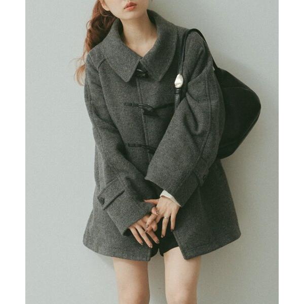 ZOZO問い合わせ番号:99114692ショップ:Kastane，カスタネブランド:Kastane，カスタネ商品名:【お気に入り1万人突破！/ベスト付き】ダッフルフレアコートカテゴリ:ジャケット/アウター>その他アウターブランド品番:...