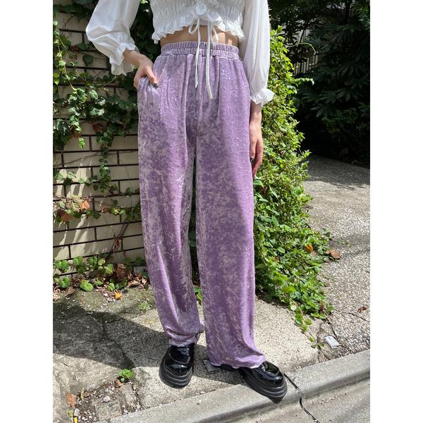 『セール実施中』参考価格：3，849円発売時期：2022年10月コンディション：B（目立つ使用感なし）使用感が少ない、または気にならないアイテム全体的：汚れ参考商品名：ベロアメロウパンツ参考品番：WC22AU09-L0014【商品に関する注...