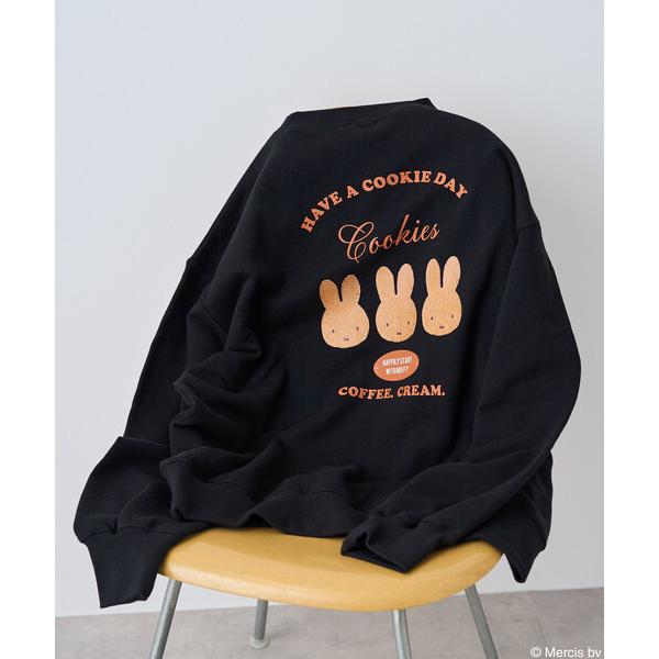 『セール実施中』ZOZO問い合わせ番号:99177159ショップ:FREAK'S STORE，フリークスストアブランド:FREAK'S STORE，フリークスストア商品名:miffy cookie柄　プリント スウェット/ミッフィーカテゴリ...