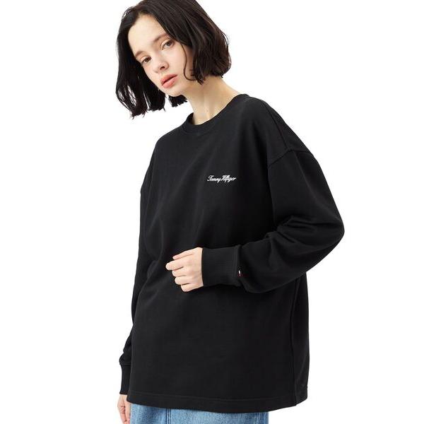 ZOZO問い合わせ番号:99178470ショップ:TOMMY HILFIGER，トミー ヒルフィガーブランド:TOMMY HILFIGER，トミーヒルフィガー商品名:【オンライン限定】裏毛スモールロゴスウェットカテゴリ:トップス>スウ...