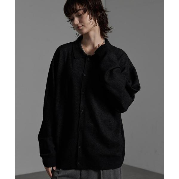『タイムセール実施中』ZOZO問い合わせ番号:99196812ショップ:MONO-MART，モノマートブランド:CIYOT，シヨウト，MONO-MART，モノマート商品名:【CIYOT-シヨウト-】ルーズシルエットメランジニットシャツカーデ...
