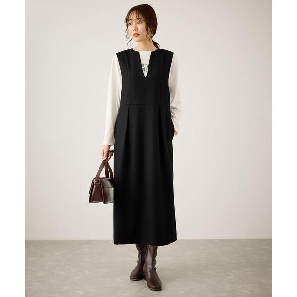 『セール実施中』ZOZO問い合わせ番号:99212649ショップ:ROPE' PICNIC，ロぺピクニックブランド:ROPE' PICNIC，ロペピクニック商品名:キーネックジャンパースカートカテゴリ:ワンピース/ドレス>ジャンパース...