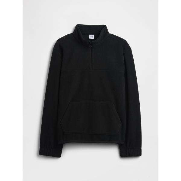 ZOZO問い合わせ番号:99212839ショップ:GAP，ギャップブランド:GAP，ギャップ商品名:リラックスフィット 1/4ジップアップ フリーススウェットシャツ (キッズ)カテゴリ:トップス>スウェットブランド品番:838645素...