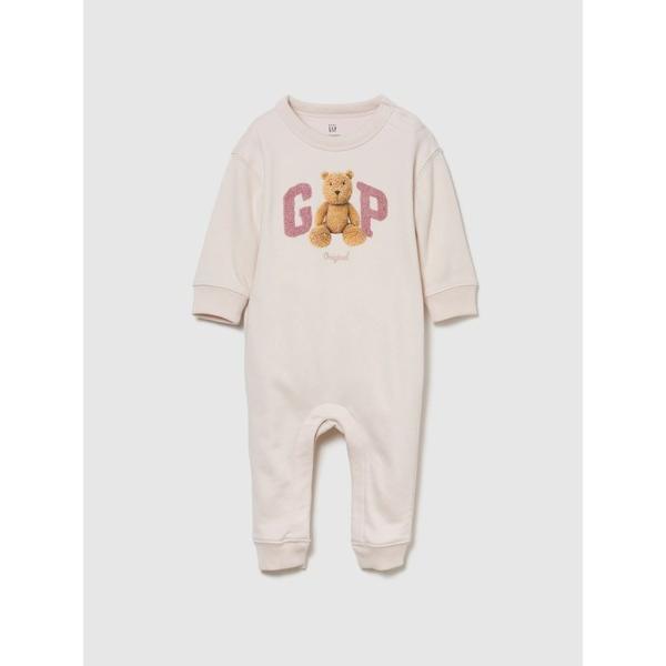※このアイテムは返品・交換対象外商品です。ZOZO問い合わせ番号:99212946ショップ:GAP，ギャップブランド:GAP，ギャップ商品名:ヴィンテージソフト くまさん GAPロゴ カバーオール (ベビー）カテゴリ:ママ＆ベビー>ロ...