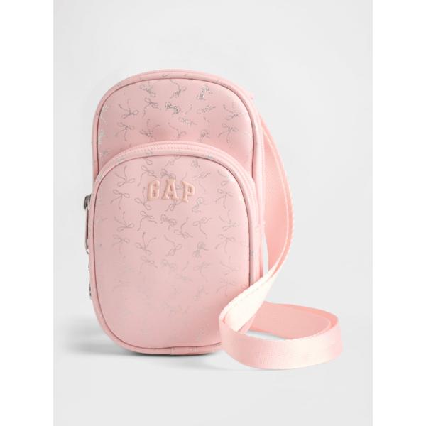 ZOZO問い合わせ番号:99212957ショップ:GAP，ギャップブランド:GAP，ギャップ商品名:リボン GAPロゴ クロスボディバッグ (キッズ)カテゴリ:バッグ>ショルダーバッグブランド品番:847805素材:表地:ポリエステル...