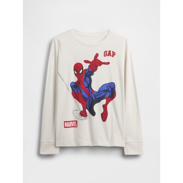 ZOZO問い合わせ番号:99212971ショップ:GAP，ギャップブランド:GAP，ギャップ，MARVEL，マーベル商品名:GapKids | マーベル スパイダーマン グラフィックTシャツカテゴリ:トップス>Tシャツ/カットソーブラ...