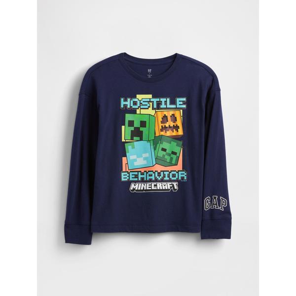 ZOZO問い合わせ番号:99212982ショップ:GAP，ギャップブランド:GAP，ギャップ商品名:GapKids | マインクラフト グラフィックTシャツカテゴリ:トップス>Tシャツ/カットソーブランド品番:853044素材:コット...