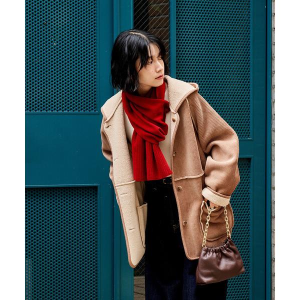 『タイムセール実施中』ZOZO問い合わせ番号:99213281ショップ:FREAK'S STORE，フリークスストアブランド:FREAK'S STORE，フリークスストア商品名:リバーシブル フード コーデュロイボアジャケットカテゴリ:ジャ...