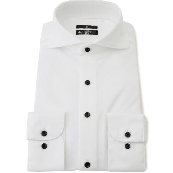 『セール実施中』ZOZO問い合わせ番号:99214078ショップ:SUIT SELECT，スーツセレクトブランド:SUIT SELECT，スーツセレクト商品名:【スーパーノンアイロン・ストレッチ・速乾】【長袖】【BLACK LINE】ホリゾ...