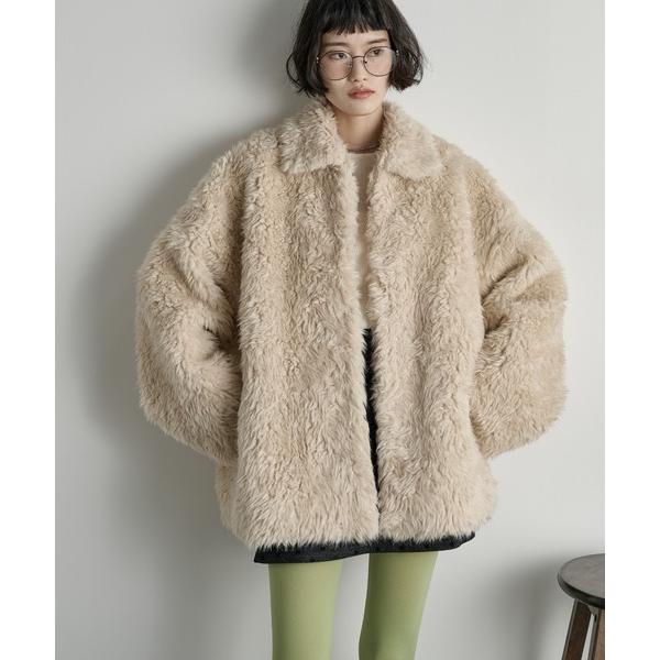 ZOZO問い合わせ番号:99214241ショップ:Auntie Rosa，アンティローザブランド:THE YOn，ザヨン商品名:フェイクファーミドルコートカテゴリ:ジャケット/アウター>その他アウターブランド品番:TY00000329...