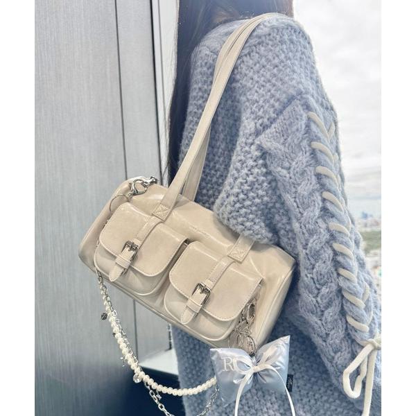 ZOZO問い合わせ番号:99215218ショップ:repipi armario，レピピアルマリオブランド:repipi armario，レピピ アルマリオ，10C REPIPI，ジューシーレピピ商品名:ロングハンドルBAGカテゴリ:バッグ&...