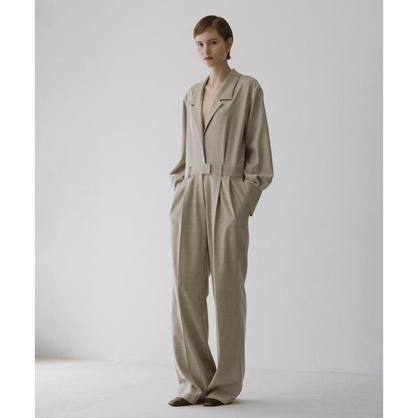 『セール実施中』ZOZO問い合わせ番号:99216193ショップ:ADAM ET ROPE'，アダムエロペブランド:ADAM ET ROPE'，アダムエロペ商品名:【EMOELLE】テーラードリラクシーオールインワンカテゴリ:オールインワン...