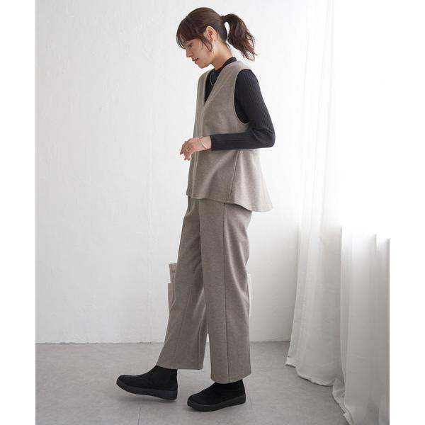 『タイムセール実施中』ZOZO問い合わせ番号:99216404ショップ:ikka LOUNGE，イッカラウンジブランド:IKKA LOUNGE，イッカラウンジ，ikka，イッカ商品名:【2点セット】GOKU楽ペプラムジレセットカテゴリ:ワン...