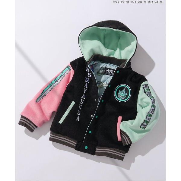 『セール実施中』ZOZO問い合わせ番号:99248294ショップ:F.O.Online Store，エフオーオンラインストアブランド:BREEZE，ブリーズ商品名:WEB限定 【シンカリオン】刺繍フード付きスタジャンカテゴリ:ジャケット/ア...