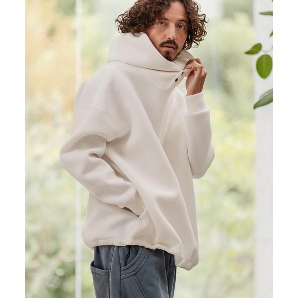 ZOZO問い合わせ番号:99249337ショップ:CAMBIO，カンビオブランド:CAMBIO，カンビオ商品名:mpa3979-ボンディングハイネックボタンプルパーカーカテゴリ:トップス>パーカーブランド品番:CAM-H2533101...