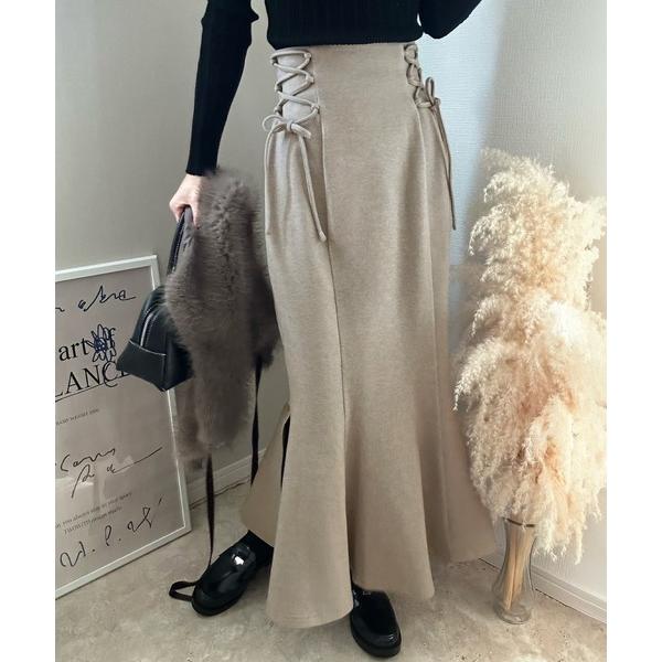 『タイムセール実施中』ZOZO問い合わせ番号:99249628ショップ:JUNOAH，ジュノアブランド:LAUIR，ラウアー商品名:サイドレースアップマーメイドスカート[高身長サイズMT有り]カテゴリ:スカート>スカートブランド品番:...