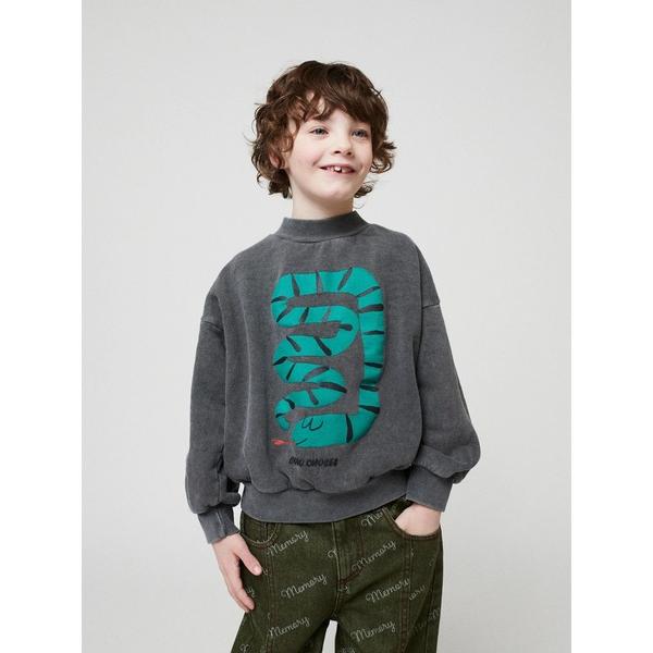 トレーナー Snake sweatshirt キッズ 子供服 男の子 女の子