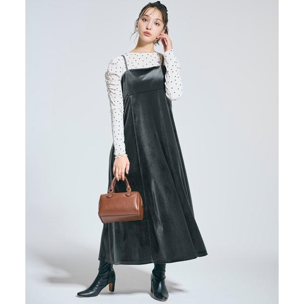 『タイムセール実施中』ZOZO問い合わせ番号:99250988ショップ:coca，コカブランド:coca（coca），コカ商品名:ベロアキャミワンピースカテゴリ:ワンピース/ドレス>ワンピースブランド品番:36-250526002-0...