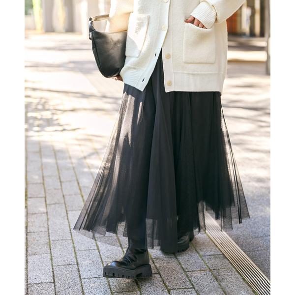 ZOZO問い合わせ番号:99251512ショップ:Spick &amp; Span，スピック アンド スパンブランド:Spick &amp; Span，スピックアンドスパン商品名:《追加2》チュールスカートカテゴリ:スカート>スカート...