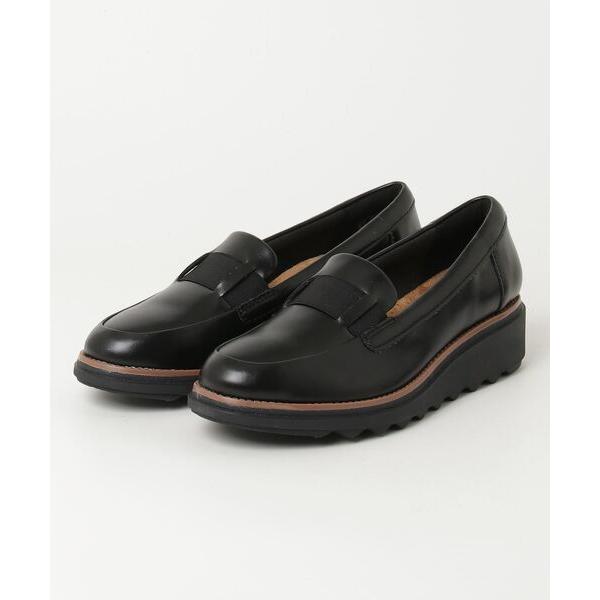 ZOZO問い合わせ番号:99251677ショップ:Clarks，クラークスブランド:Clarks，クラークス商品名:Sharon Pace / シャロンペース（ブラックレザー）カテゴリ:シューズ>ローファーブランド品番:2618434...