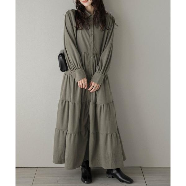 『セール実施中』ZOZO問い合わせ番号:99252032ショップ:SUGAR BISKET，シュガービスケットブランド:SUGAR BISKET，シュガービスケット商品名:コーデュロイ ティアード フレアワンピースカテゴリ:ワンピース/ドレ...