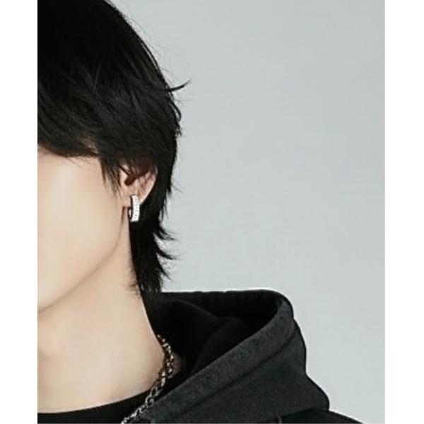 ピアス 「Cr+ov（クローヴ）」キュービックジルコニア フープピアス  oku-pierce-2-4 メンズ レディース