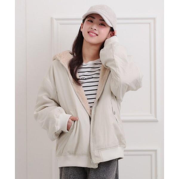 ZOZO問い合わせ番号:99252806ショップ:PINK-latte，ピンク ラテブランド:PINK-latte，ピンクラテ商品名:リバーシブルフェイクファーブルゾンカテゴリ:ジャケット/アウター>ブルゾンブランド品番:319-44...