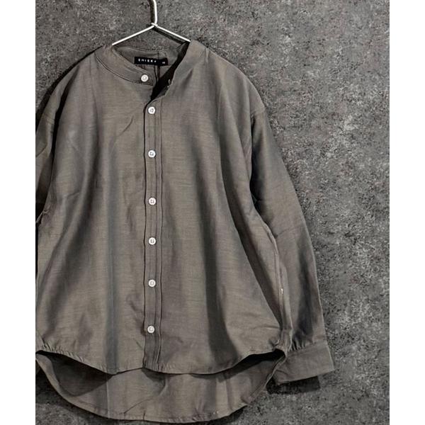 『タイムセール実施中』ZOZO問い合わせ番号:99252879ショップ:Joynt，ジョイントブランド:SHISKY，シスキー，Universal Style Wear，ユニバーサルスタイルウェア商品名:無地レギュラー バンドカラー オーバ...