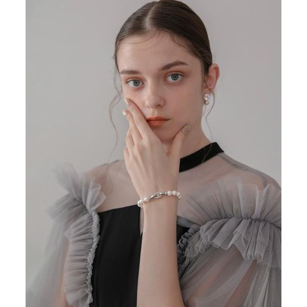 ブレスレット 「LEJA」パールビジューブレスレット結婚式 パーティー 成人式 二次会 同窓会 お呼ばれ オケージョン 20代 30代 レディース