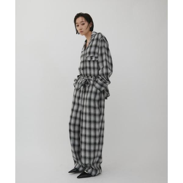 『タイムセール実施中』ZOZO問い合わせ番号:99253361ショップ:euphoria，ユーフォリアブランド:VION，ヴィオン商品名:Setup Style Check Jumpsuit / セットアップスタイルチェックジャンプスーツカ...