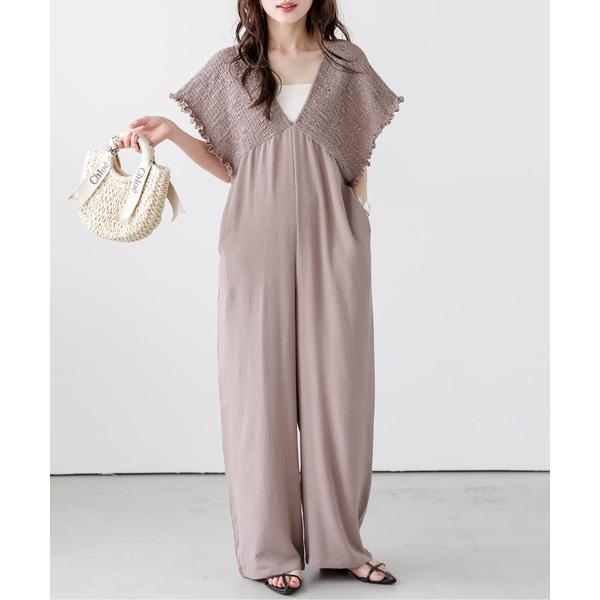 『セール実施中』参考価格：6，980円発売時期：2025年06月コンディション：C（やや使用感あり）使用感があり、やや気になる傷や汚れがあるアイテム前身頃：汚れ参考商品名：シャーリングデザインサロペット参考品番：lswpss25-1344【...