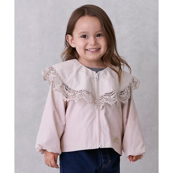 『セール実施中』ZOZO問い合わせ番号:99284342ショップ:petit main，プティマインブランド:petit main，プティマイン商品名:【洗える】フリルウィンブレカテゴリ:ジャケット/アウター>ブルゾンブランド品番:9...