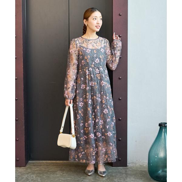 『セール実施中』ZOZO問い合わせ番号:99284537ショップ:FREAK'S STORE，フリークスストアブランド:FREAK'S STORE，フリークスストア商品名:限定展開　レース 刺繍 花柄 ワンピース ドレスカテゴリ:ワンピース...