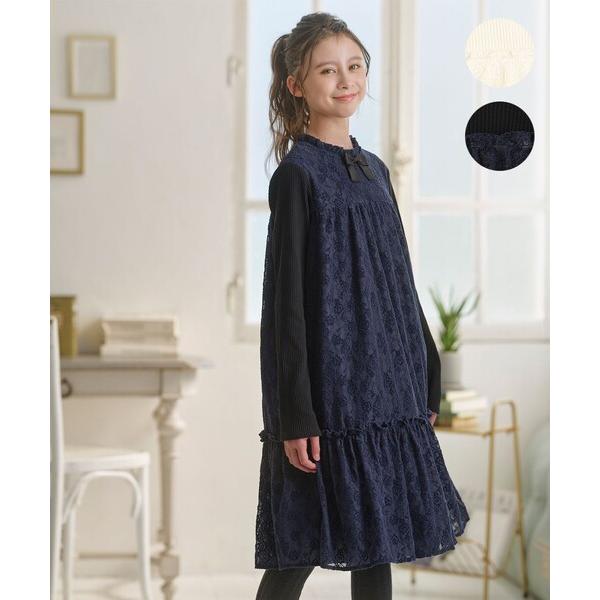 『セール実施中』ZOZO問い合わせ番号:99285091ショップ:組曲，クミキョクブランド:組曲，クミキョク商品名:【150-160cm】スノウレースワンピースカテゴリ:ワンピース/ドレス>ワンピースブランド品番:OPKGGW0112...