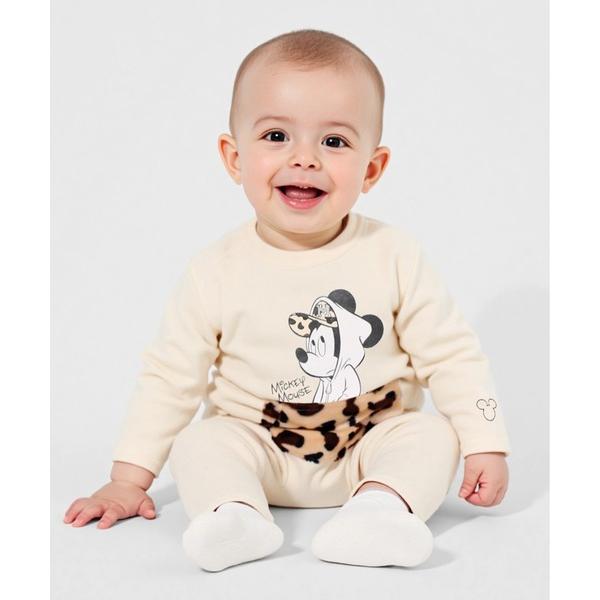 『タイムセール実施中』※このアイテムは返品・交換対象外商品です。ZOZO問い合わせ番号:99346602ショップ:BABYDOLL，ベビードールブランド:Disney，ディズニー商品名:ディズニー アニマル柄ボアポケット ロンパース 101...