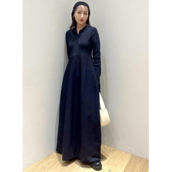 ZOZO問い合わせ番号:99349238ショップ:STYLEMIXER，スタイルミキサーブランド:STYLEMIXER，スタイルミキサー商品名:【ベストセラー】フォルムポロニットワンピースカテゴリ:ワンピース/ドレス>ワンピースブラン...