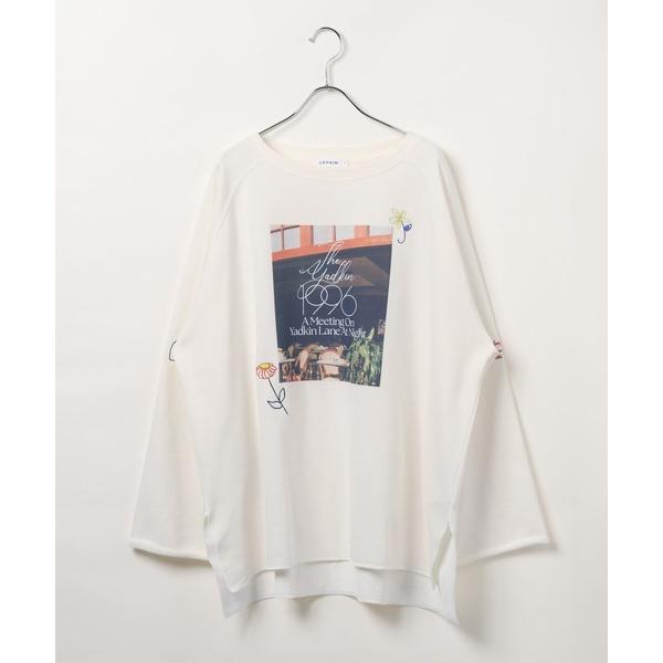 『セール実施中』ZOZO問い合わせ番号:99380484ショップ:LEPSIM，レプシィムブランド:LEPSIM，レプシィム商品名:【産前・産後対応】マタニティ／モチーフフォト裏毛スウェット　603240カテゴリ:ママ＆ベビー>マタニ...