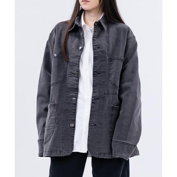 カバーオール 「3」「Hanes/ヘインズ」ストレッチデニム カバーオール メンズ レディース