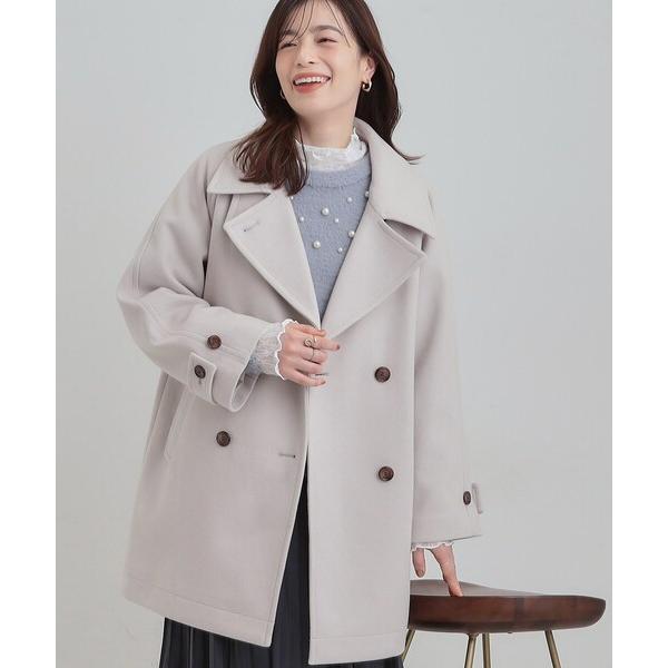 『セール実施中』ZOZO問い合わせ番号:99381255ショップ:SHOO・LA・RUE，シューラルーブランド:DRESKIP，ドレスキップ商品名:【2WAY】こなれきれい ウール調コクーンコートカテゴリ:ジャケット/アウター>チェス...