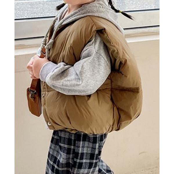 『セール実施中』ZOZO問い合わせ番号:99381689ショップ:VIBGYOR，ヴィブジョーブランド:VIBGYOR，ヴィブジョー商品名:【kids】オーバーシルエット中綿ベスト(CZ)カテゴリ:トップス>ベストブランド品番:LF-...