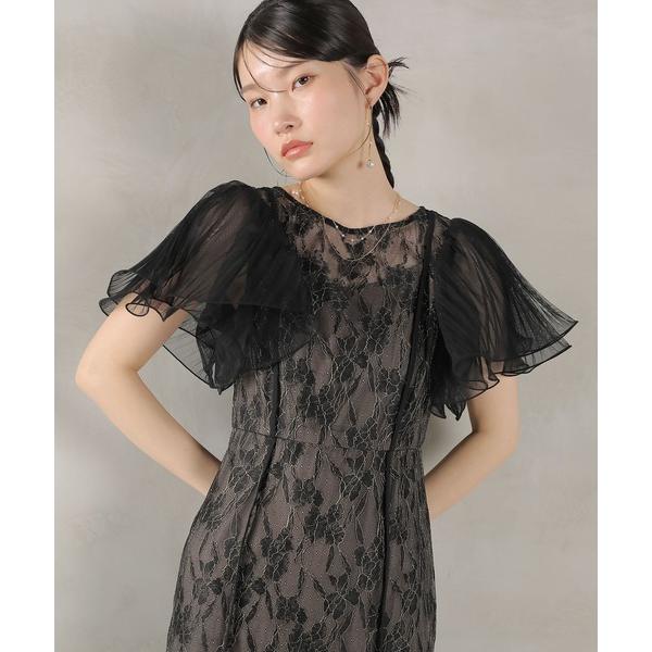 ZOZO問い合わせ番号:99381875ショップ:Kana，カナブランド:Kana，カナ商品名:エアリースリーブ 刺繍 レース Aライン ワンピース ドレス パーティー 結婚式 お呼ばれ オケージョンカテゴリ:ワンピース/ドレス>ドレ...