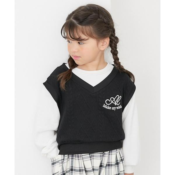 『タイムセール実施中』ZOZO問い合わせ番号:99382081ショップ:nissen，ニッセンブランド:QUNTSTYLE，キュントスタイル商品名:ふくれジャガードドッキングトップスカテゴリ:トップス>ベストブランド品番:BKE012...