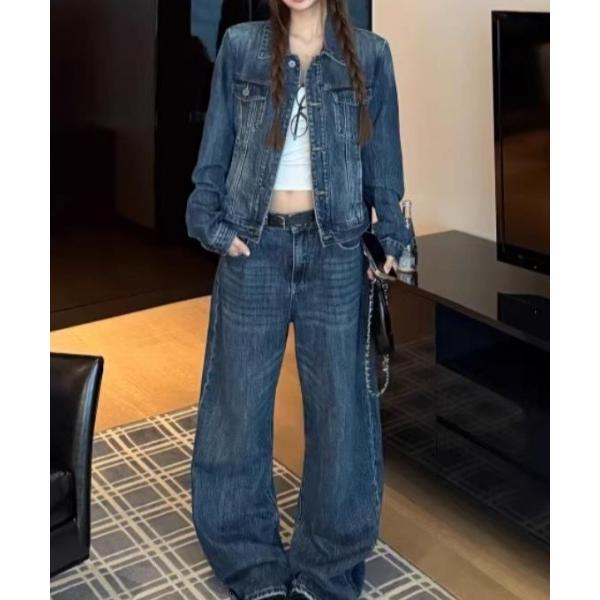 『タイムセール実施中』ZOZO問い合わせ番号:99382585ショップ:Ulysses，ユリシスブランド:semplice，センプリチェ商品名:デニムセットアップ 【韓国ファッション】カテゴリ:ジャケット/アウター>セットアップブラン...