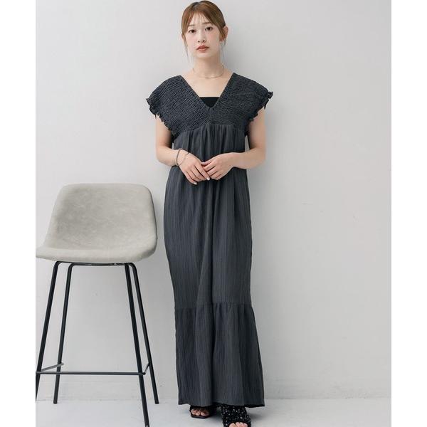 『セール実施中』参考価格：4，290円発売時期：2025年07月コンディション：A（使用感なし）数回使用した程度で使用感が感じられないアイテム参考商品名：シャーリングサロペット参考品番：RE556632B001【商品に関する注意事項】・こち...