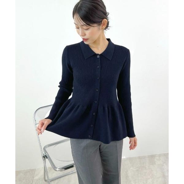 『タイムセール実施中』ZOZO問い合わせ番号:99401256ショップ:FUTIER LAND，フューティアランドブランド:Futier land，フューティアランド商品名:【新色追加】ペプラムリブニットカテゴリ:トップス>ニット/セ...