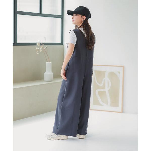 『セール実施中』参考価格：4，590円発売時期：2024年08月コンディション：B（目立つ使用感なし）使用感が少ない、または気にならないアイテム全体的：毛玉前身頃・後身頃：汚れ参考商品名：[ 低身長向けサイズ ] 肩リボンつきオールインワン...