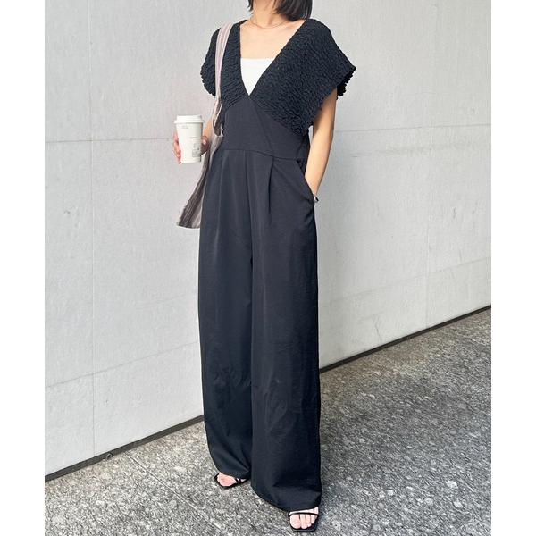 『セール実施中』参考価格：4，990円発売時期：2025年02月コンディション：B（目立つ使用感なし）使用感が少ない、または気にならないアイテム内側：毛玉参考商品名：バックリボンシャーリングサロペット参考品番：720542【商品に関する注意...